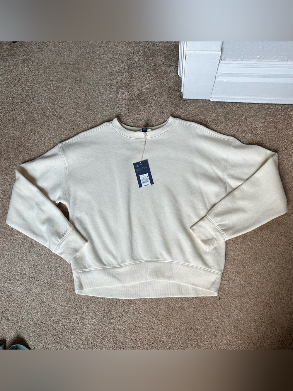 NWT Cream Sweatshirt